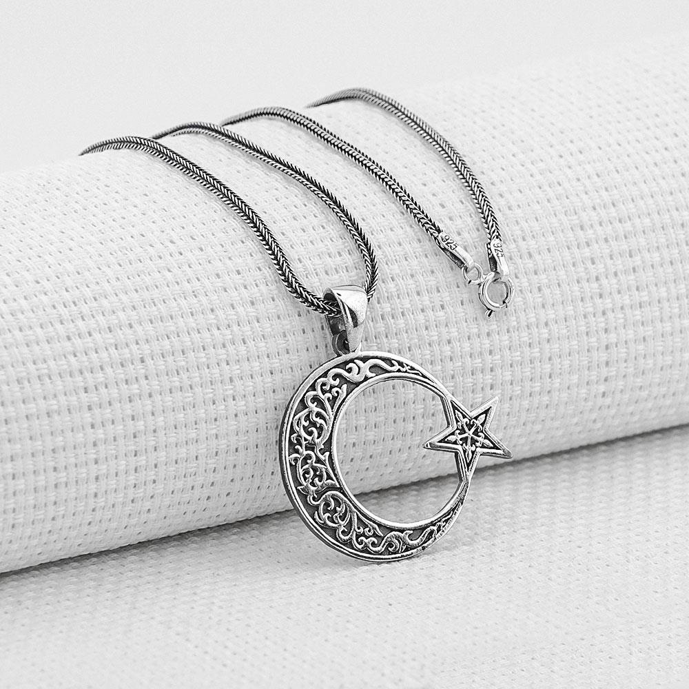 ayyildiz-tasarimli-desenli-925-ayar-gumus-erkek-kolye-6070
