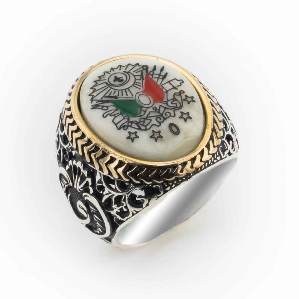sedef-tasli-osmanli-devlet-arma-simgeli-gumus-yuzuk-3104