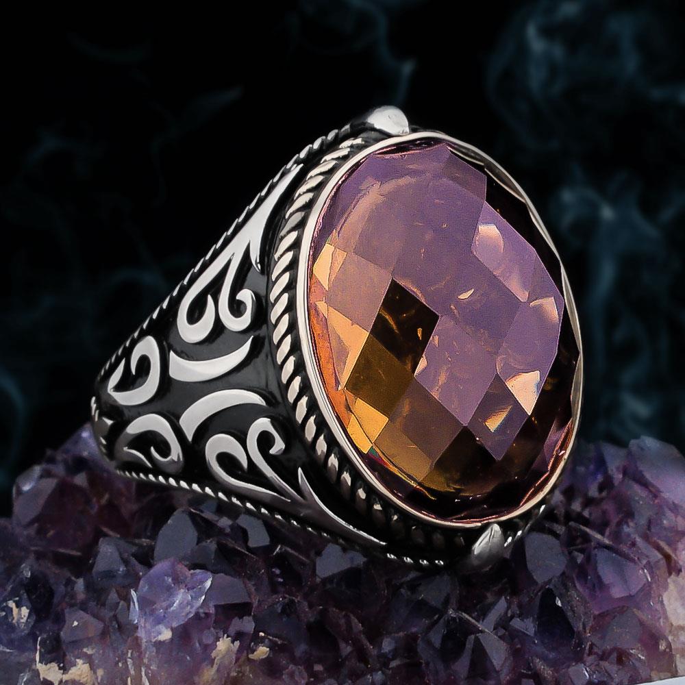 zultanit-tasli-desenli-925-ayar-gumus-erkek-yuzuk-6261