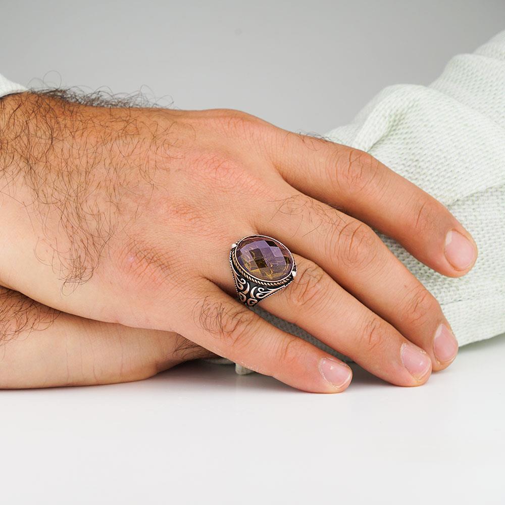 zultanit-tasli-desenli-925-ayar-gumus-erkek-yuzuk-6262